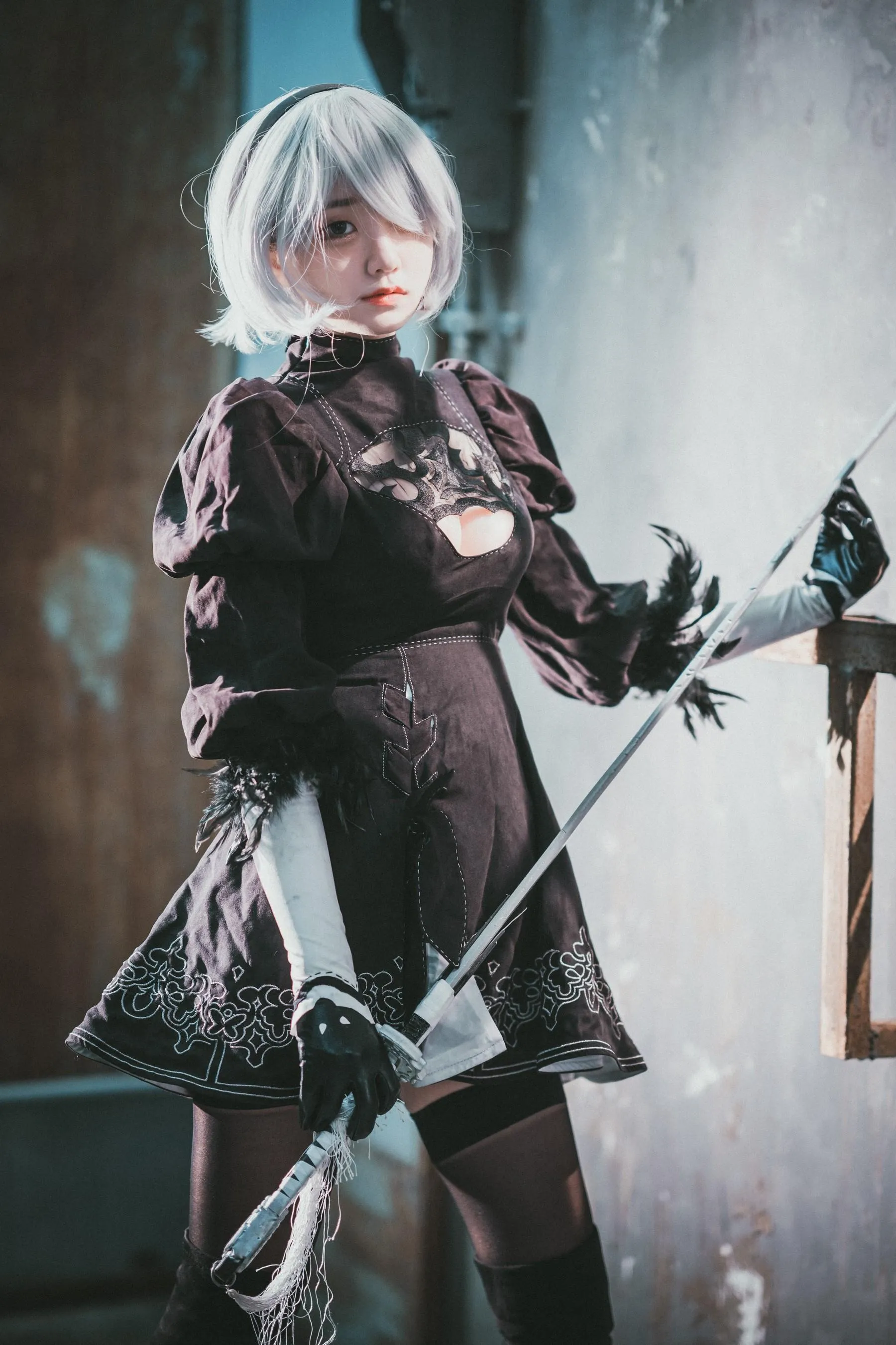 Jenny 정제니 – NO.27 [DJAWA] NieR Automata 2B [47P]插图3